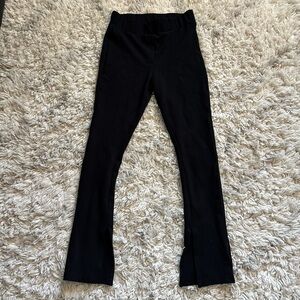 a new day Bootcut Black Leggings With Slits